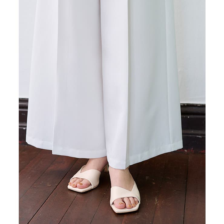 デザインカットスクエアパンプス【UR’S ユアーズ】 | titivate | 詳細画像3 