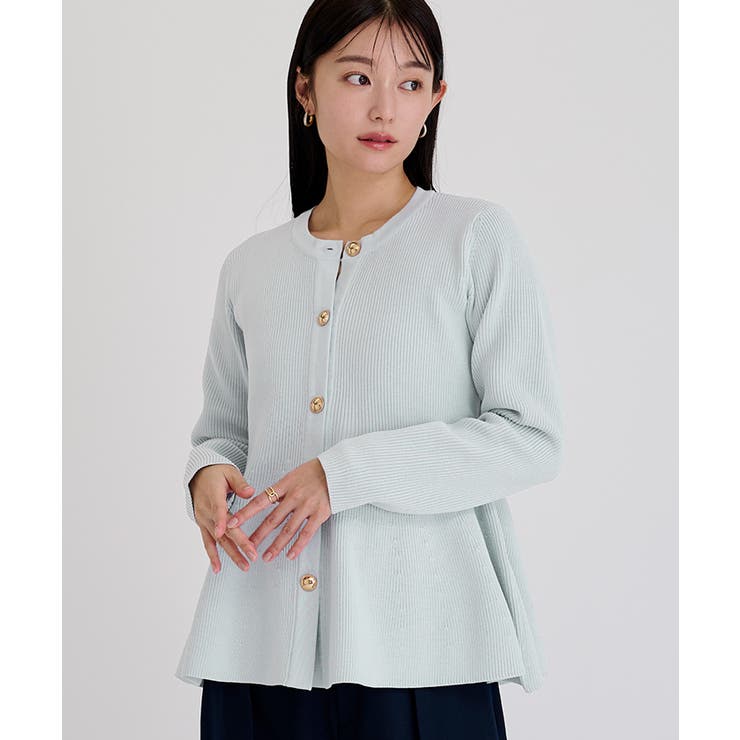 ゴールド釦ペプラムカーディガン【UR’S ユアーズ】 | titivate | 詳細画像26 