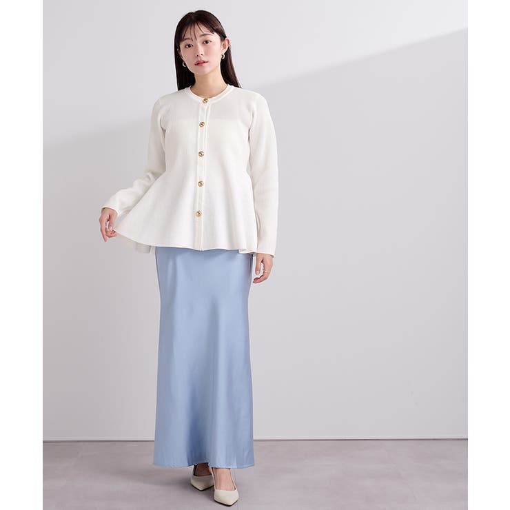 ゴールド釦ペプラムカーディガン【UR’S ユアーズ】 | titivate | 詳細画像31 