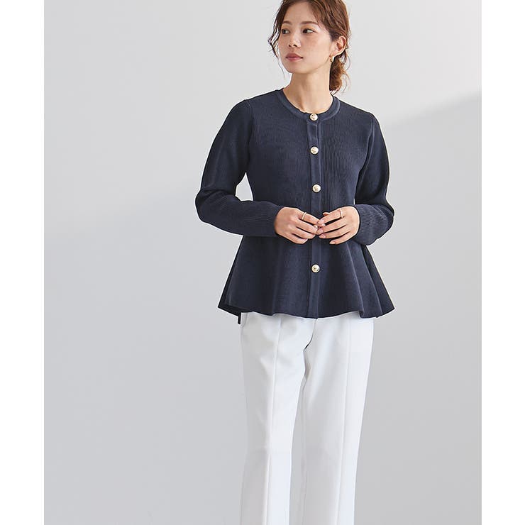 ゴールド釦ペプラムカーディガン【UR’S ユアーズ】 | titivate | 詳細画像35 