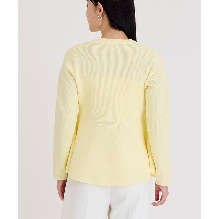 ゴールド釦ペプラムカーディガン【UR’S ユアーズ】 | titivate | 詳細画像3 