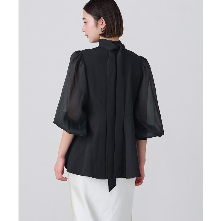 シアースリーブペプラムトップス×パンツ/セットアップ【UR’S ユアーズ】 | titivate | 詳細画像23 