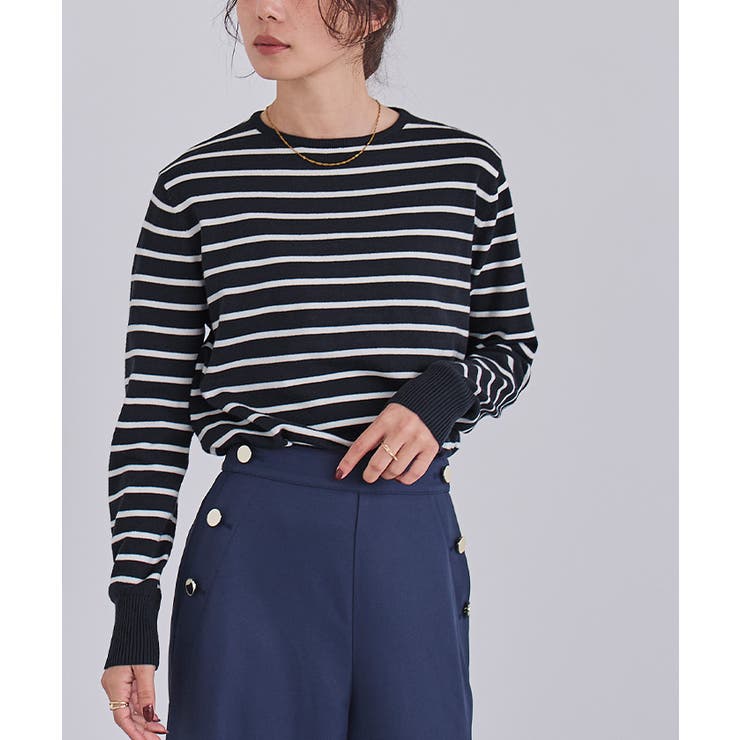 カシミヤタッチクルーネックニットトップス【UR’S ユアーズ】 | titivate | 詳細画像29 