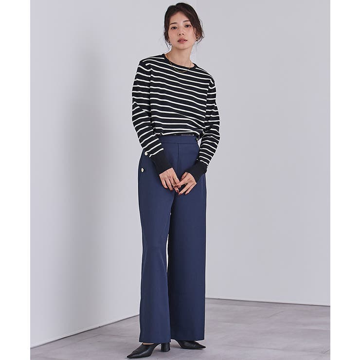 カシミヤタッチクルーネックニットトップス【UR’S ユアーズ】 | titivate | 詳細画像10 