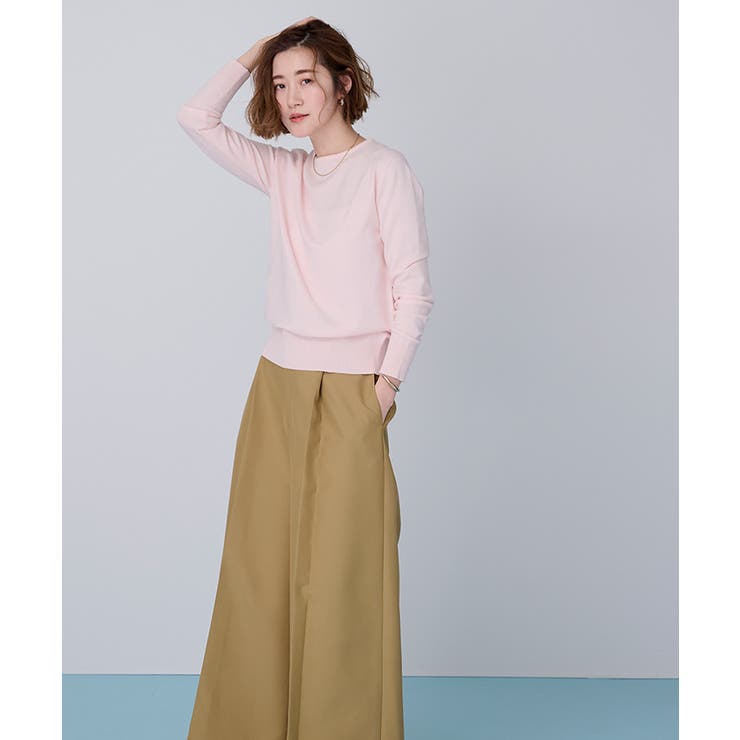 カシミヤタッチクルーネックニットトップス【UR’S ユアーズ】 | titivate | 詳細画像17 
