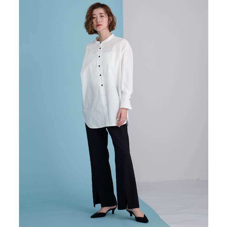 釦バックスリットチュニックシャツ【UR’S ユアーズ】 | titivate | 詳細画像22 