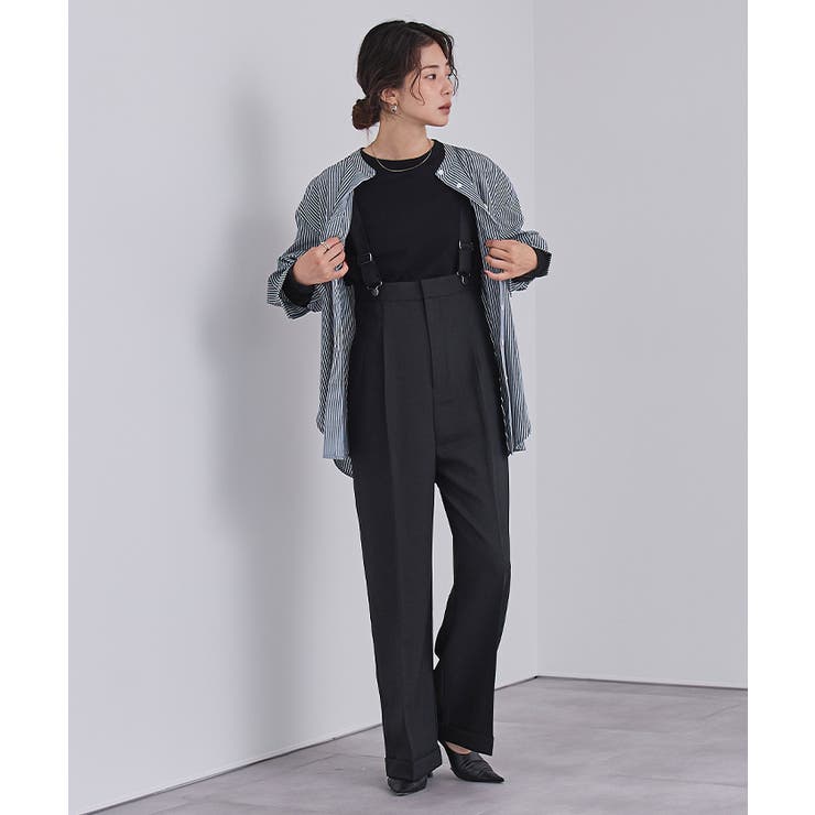 Plage - Plageワッフルチュニックバックスリット 釦バックスリットチュニックシャツ【UR'S ユアーズ】[品番