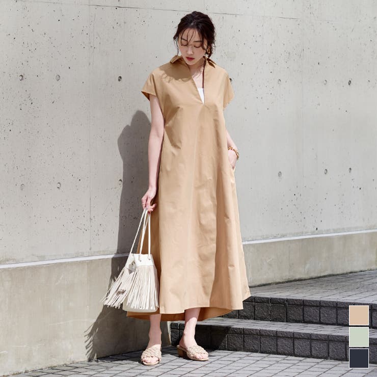 スキッパーワンピース ワンピース レディース 品番 Tv Titivate ティティベート のレディースファッション通販 Shoplist ショップリスト