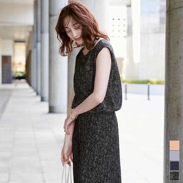 フレンチスリーブプリーツワンピース ワンピース レディース 品番 Tv Titivate ティティベート のレディースファッション 通販 Shoplist ショップリスト