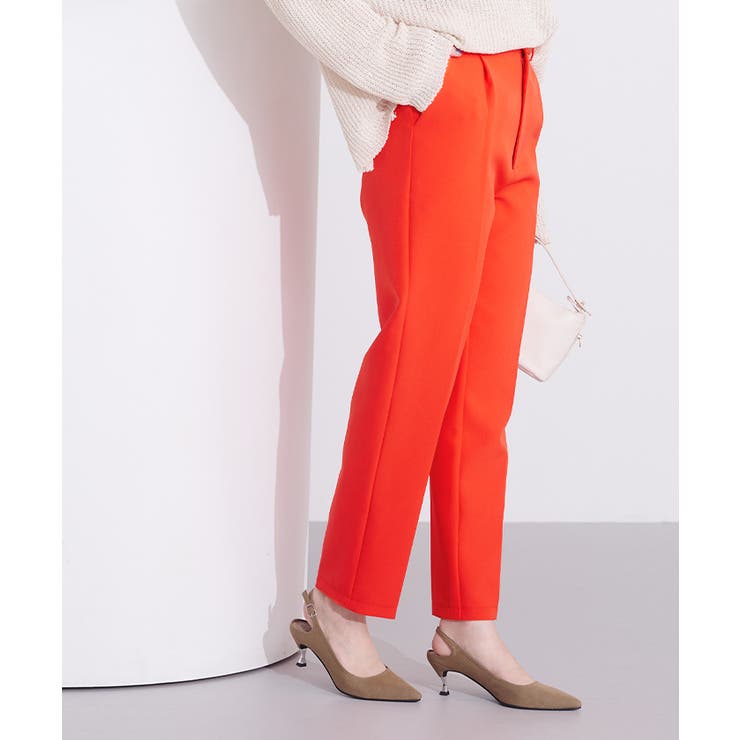 ストレッチセンタープレスカラーパンツ ボトムス レディース | titivate | 詳細画像26 