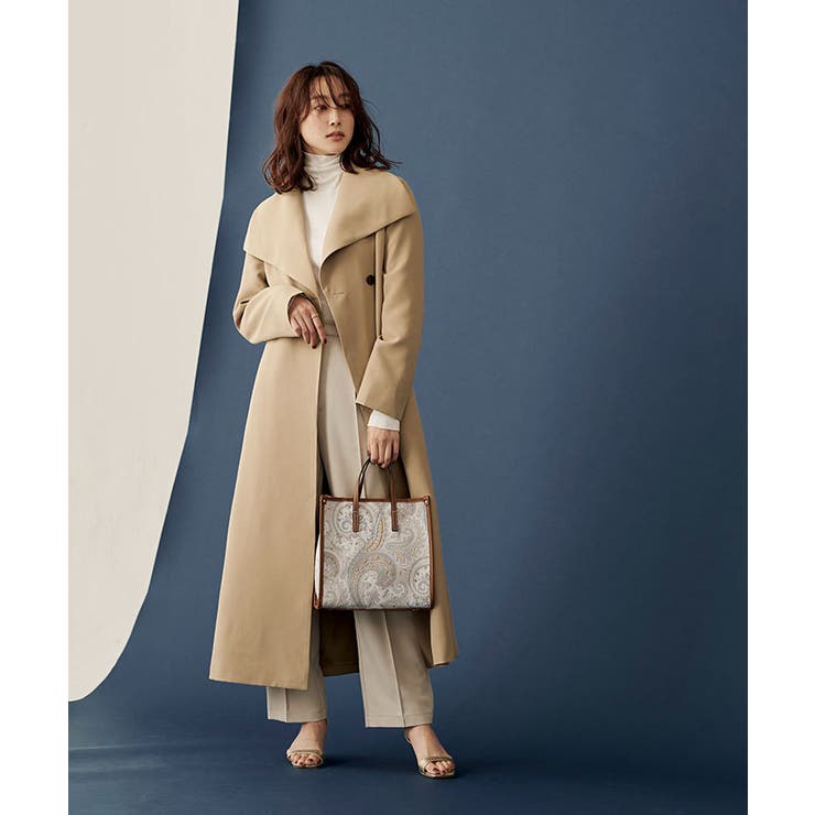 ビッグラペルトレンチコート アウター レディース 品番 Tv Titivate ティティベート のレディース ファッション通販 Shoplist ショップリスト