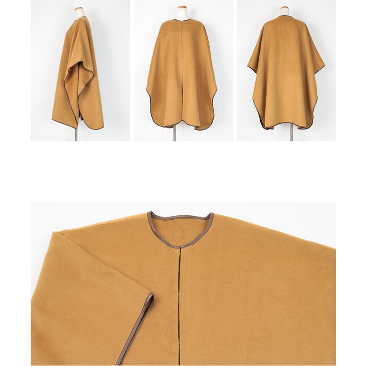 ポンチョコート アウター レディース | titivate | 詳細画像4 