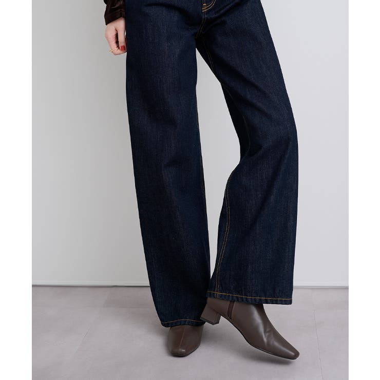 4.5cmスクエアトゥブーツ【UR’S ユアーズ】 | titivate | 詳細画像14 