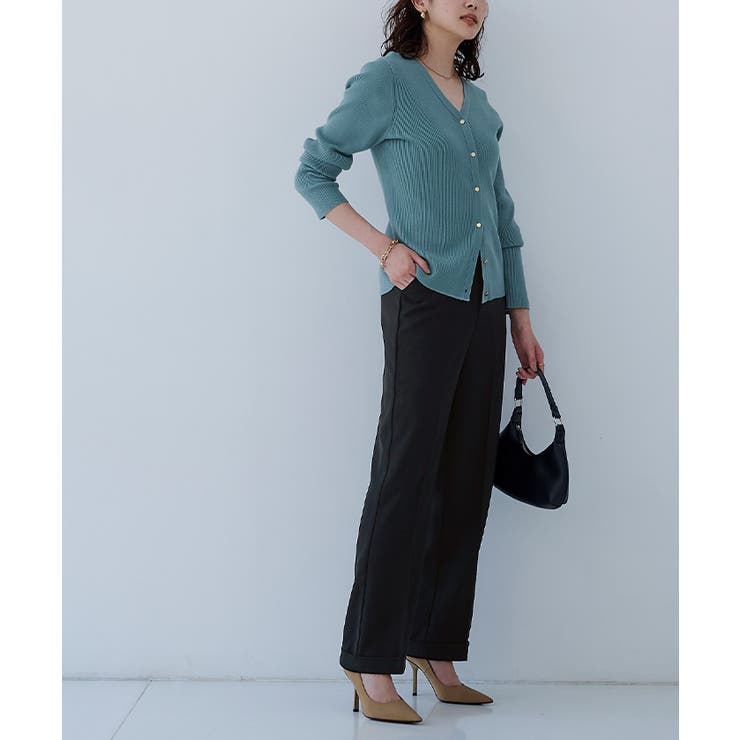 HGDF365/未使用 FABIANA FILIPPI ジョガーパンツ 裾ダブル 5911b06068f0e929e72271376dadce