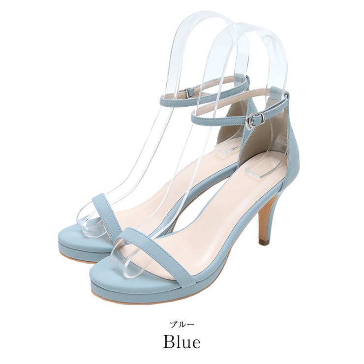 アンクルストラップヒールサンダル シューズ レディース | titivate | 詳細画像5 