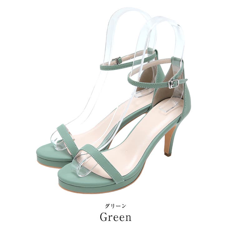 アンクルストラップヒールサンダル シューズ レディース | titivate | 詳細画像6 