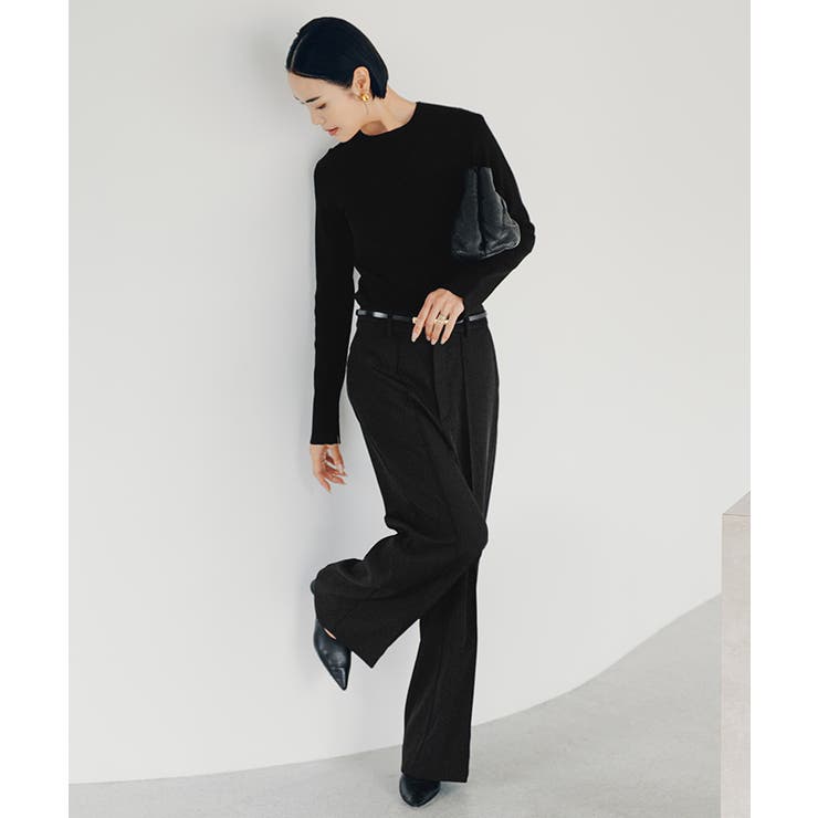 袖スリットクルーネックニット【UR’S ユアーズ】【セレモニー】 | titivate | 詳細画像27 