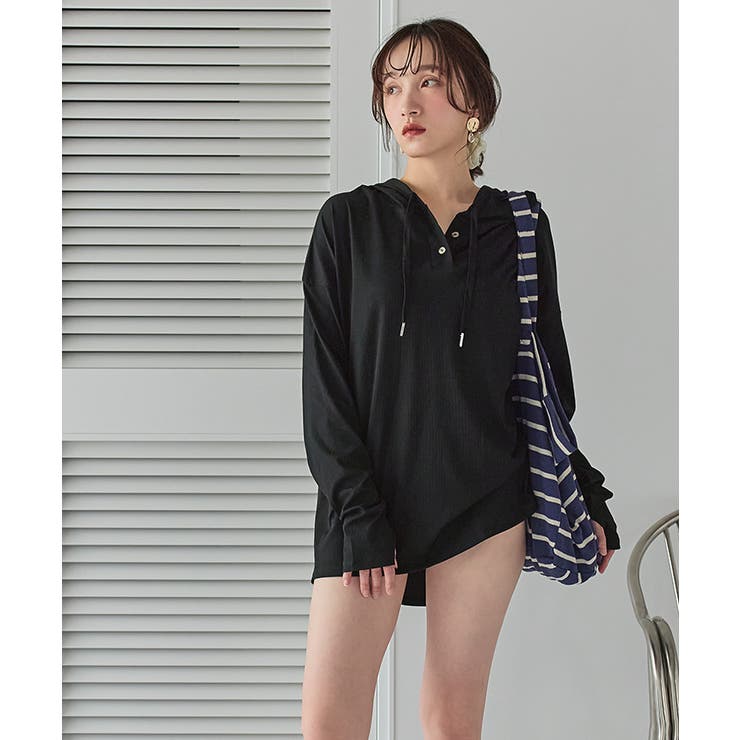 オーバーシルエットラッシュパーカープルオーバー【SEADRESS シードレス】 | titivate | 詳細画像33 
