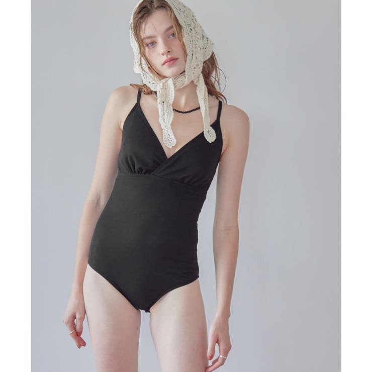 スカート付Vネックワンピース/水着【SEADRESS シードレス】 | titivate | 詳細画像3 