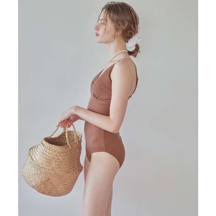 スカート付Vネックワンピース/水着【SEADRESS シードレス】 | titivate | 詳細画像11 