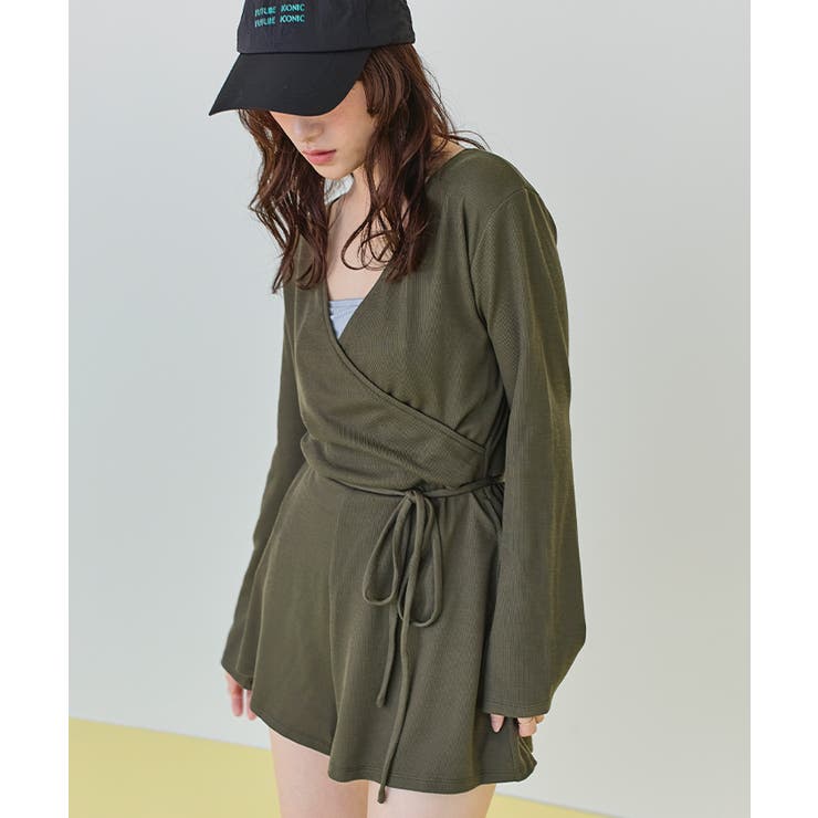 細リブカシュクールオールインワン ラッシュガード【SEADRESS シードレス】 | titivate | 詳細画像19 