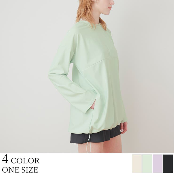 サスティナブルドロストラッシュガード【SEADRESS シードレス】 水着体型カ… | titivate | 詳細画像1 