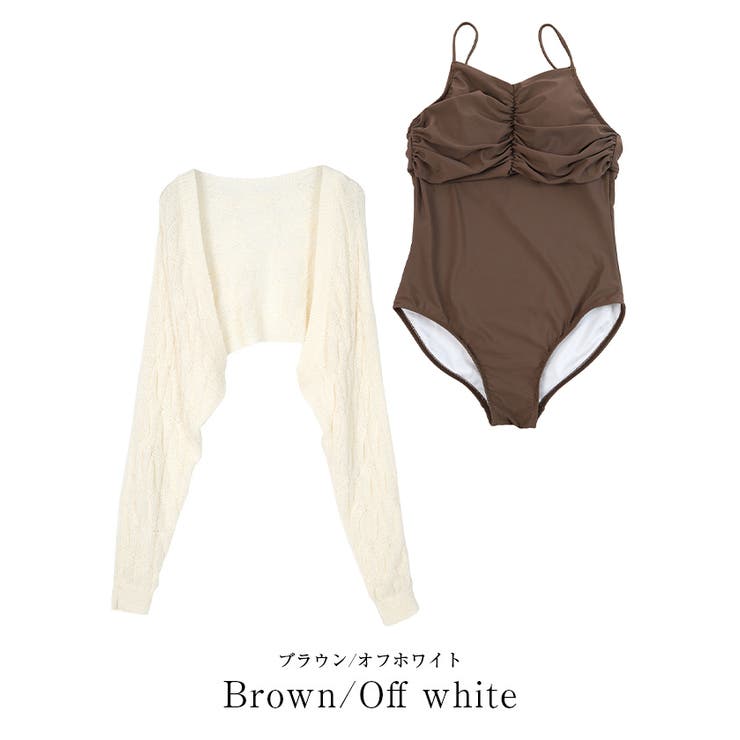 ニットカーディガン×ワンピース/セット水着【SEADRESS シードレス】 | titivate | 詳細画像3 