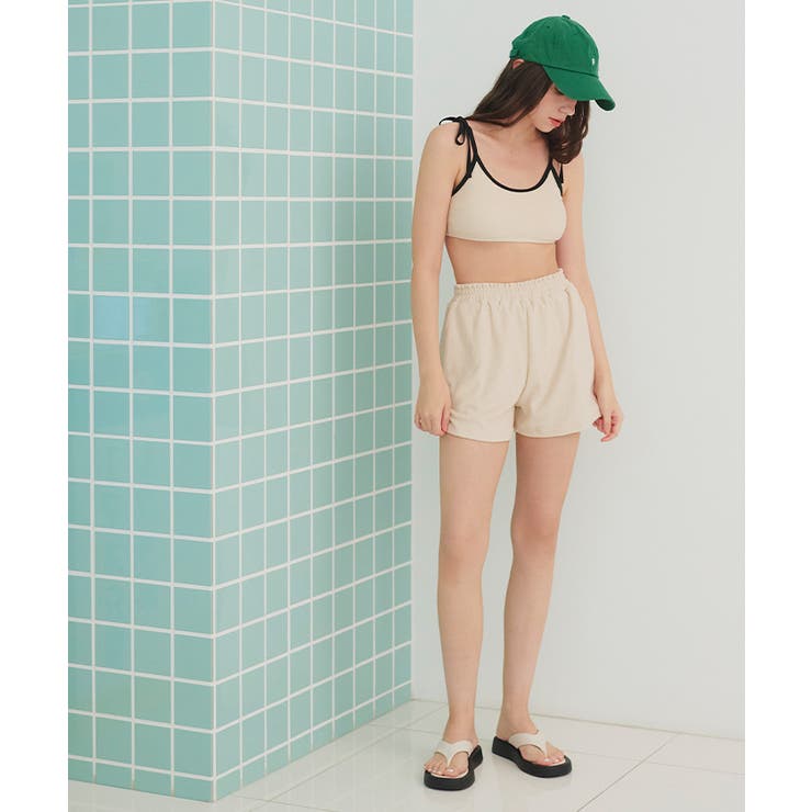 パイル素材ショートパンツ【SEADRESS シードレス】 | titivate | 詳細画像6 