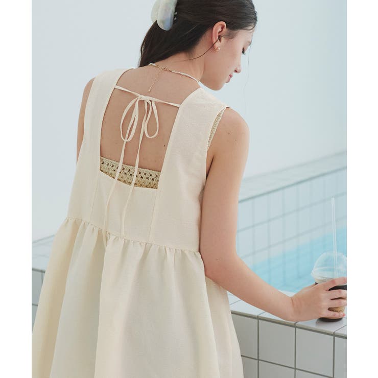 ノースリーブティアードチュニック ラッシュガード【SEADRESS シードレス】 | titivate | 詳細画像7 