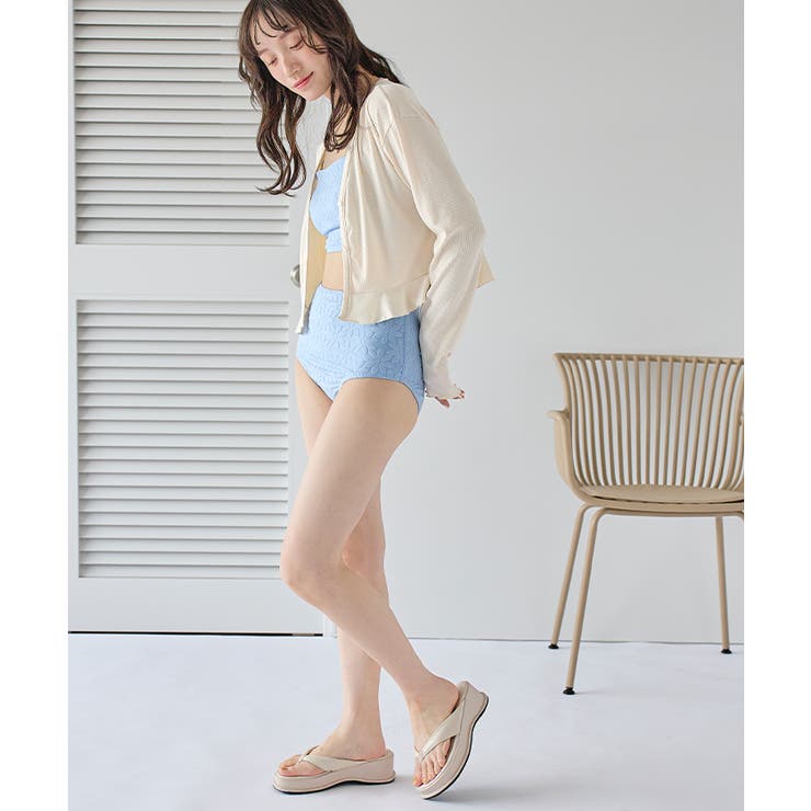 細リブフレアカーディガン/ラッシュガード【SEADRESS シードレス】 | titivate | 詳細画像28 