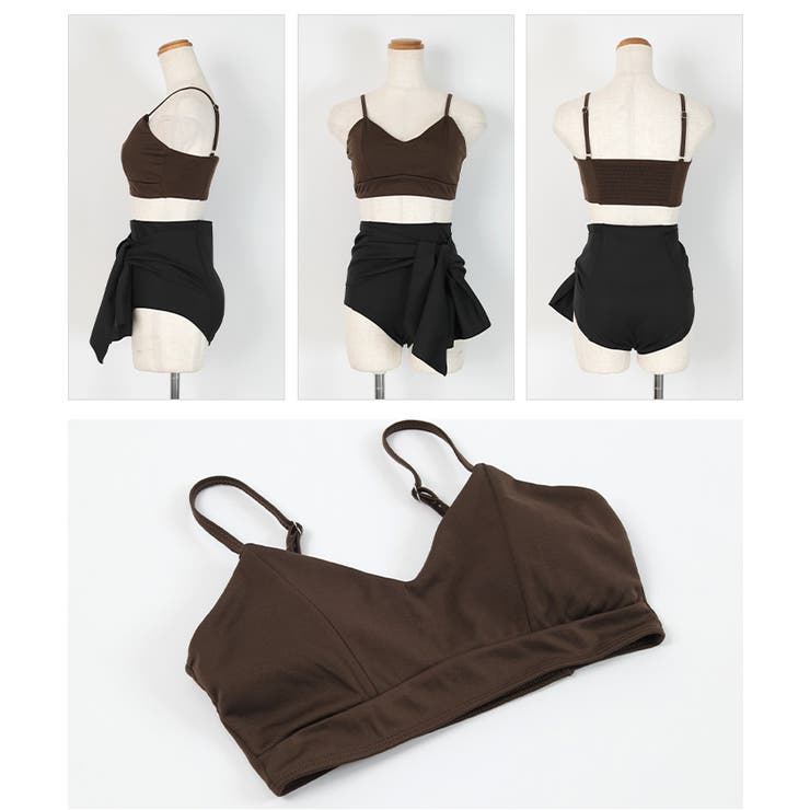 ビッグリボンハイウエストショーツビキニ/水着【SEADRESS シードレス】 | titivate | 詳細画像6 