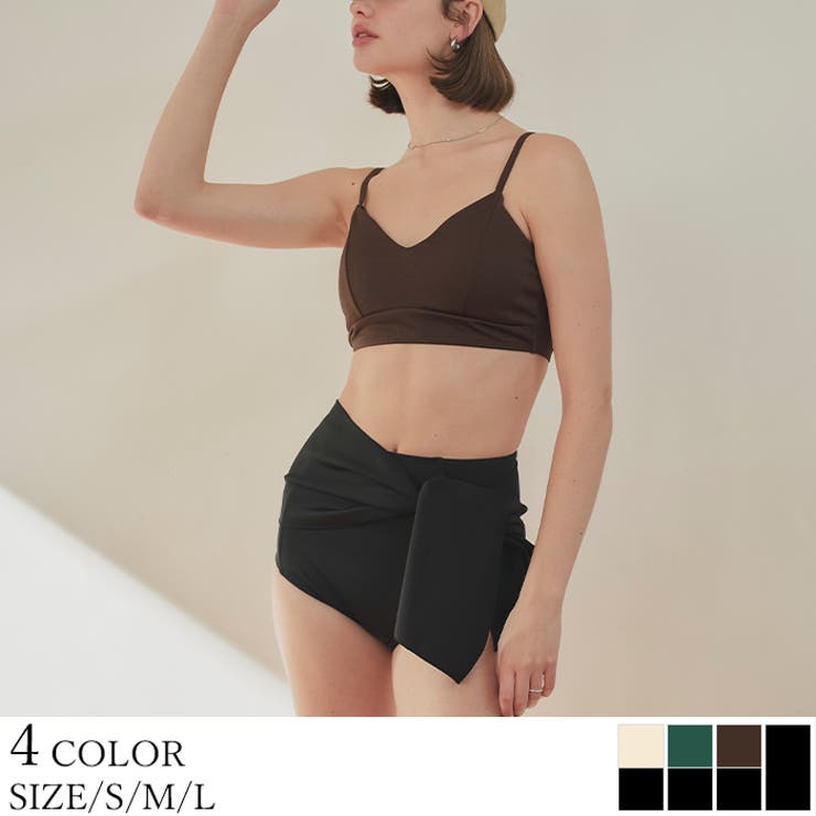 ビッグリボンハイウエストショーツビキニ/水着【SEADRESS シードレス】 | titivate | 詳細画像1 