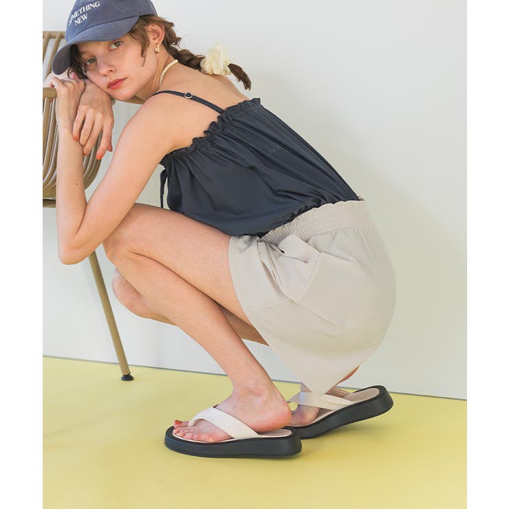 ウエストギャザーサスティナブルショートパンツ 水着【SEADRESS シードレス… | titivate | 詳細画像7 