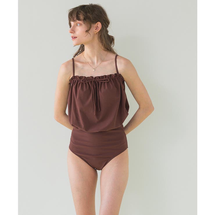 サスティナブルブラウジングワンピース/水着【SEADRESS シードレス】 | titivate | 詳細画像2 