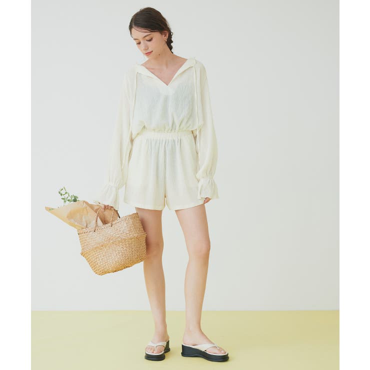 Plage THYARD ロンパース オールインワン コットン S Plage THYARD ロンパース オールインワン コットン S THYARD
