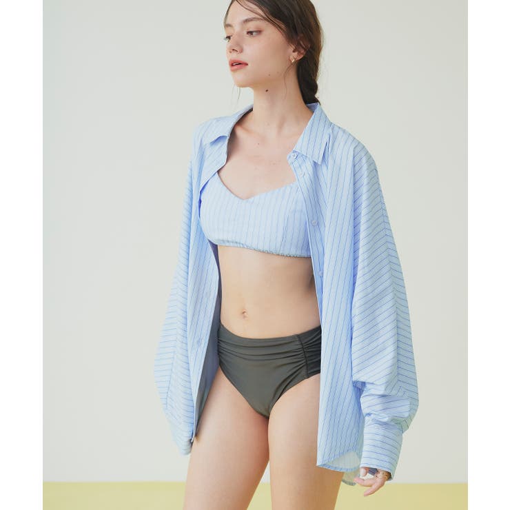 Seea シーア ビキニ 水着 ブラトップ 上下セット ストライプ ブラトップ SEEA(シーア) レディース - 海外通販のBUYMA