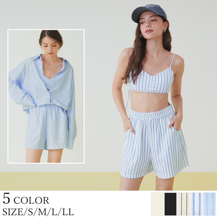 水着・ラッシュガード THM  Bicolor shorts   Blue シンプルショートパンツ/ラッシュガード【SEADRESS シードレス