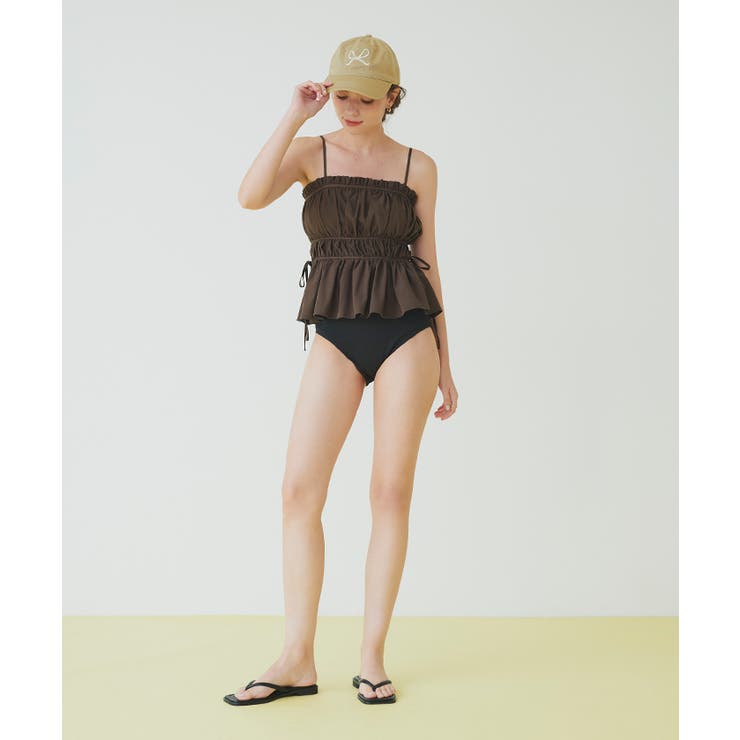 ティアードラインペプラムビキニ/水着【SEADRESS シードレス】[品番