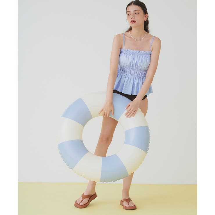 ティアベンゾー水着25 ティアードラインペプラムビキニ/水着【SEADRESS シードレス