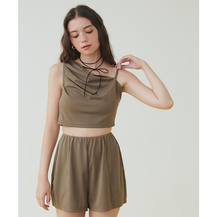 ショートパンツ付タックビキニ/セット水着【SEADRESS シードレス】 | titivate | 詳細画像6 