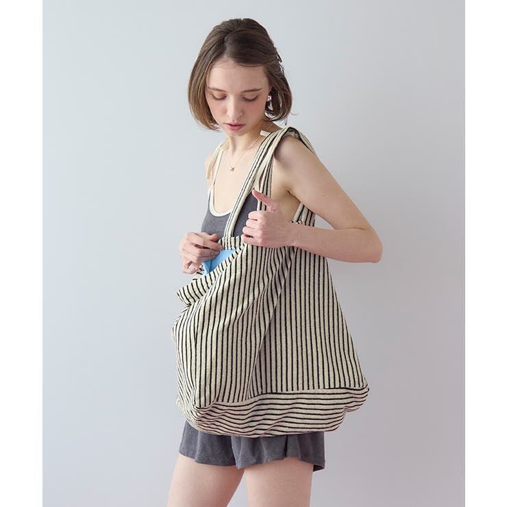 パイル地ビッグトートバッグ【SEADRESS シードレス】 | titivate | 詳細画像16 