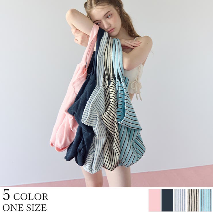 パイル地ビッグトートバッグ【SEADRESS シードレス】 | titivate | 詳細画像1 