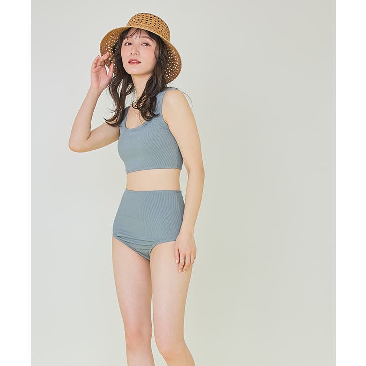 seadress 4点セット/ヘムラインラッシュガード×ビキニ/水着 4点セット/ヘムラインラッシュガード×ビキニ/水着【SEADRESS
