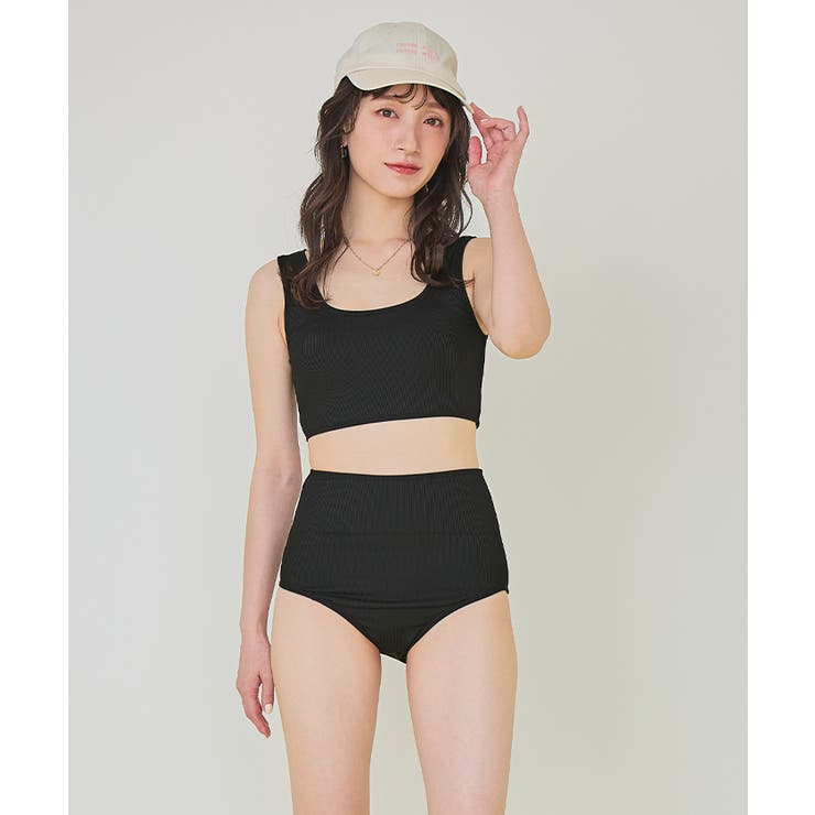 seadress 4点セット/ヘムラインラッシュガード×ビキニ/水着 シードレス SEA DRESS 4点セット/ヘムラインラッシュガード