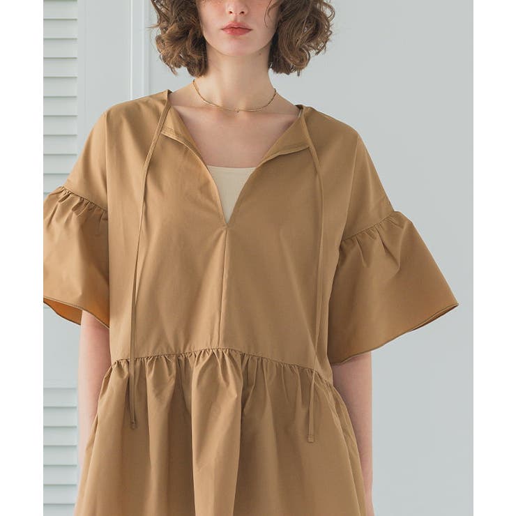 セットアップ ヘムラインフレアブラウス×レギンスラッシュガード【SEADRESS… | titivate | 詳細画像4 