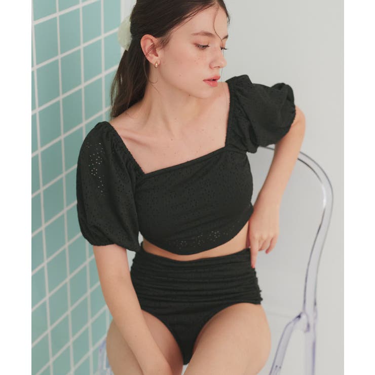 パフスリーブレースビキニ/水着【SEADRESS シードレス】 | titivate | 詳細画像7 