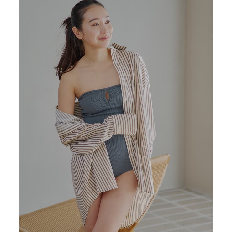 フロントホールデザインベアワンピース/水着【SEADRESS シードレス】 | titivate | 詳細画像9 