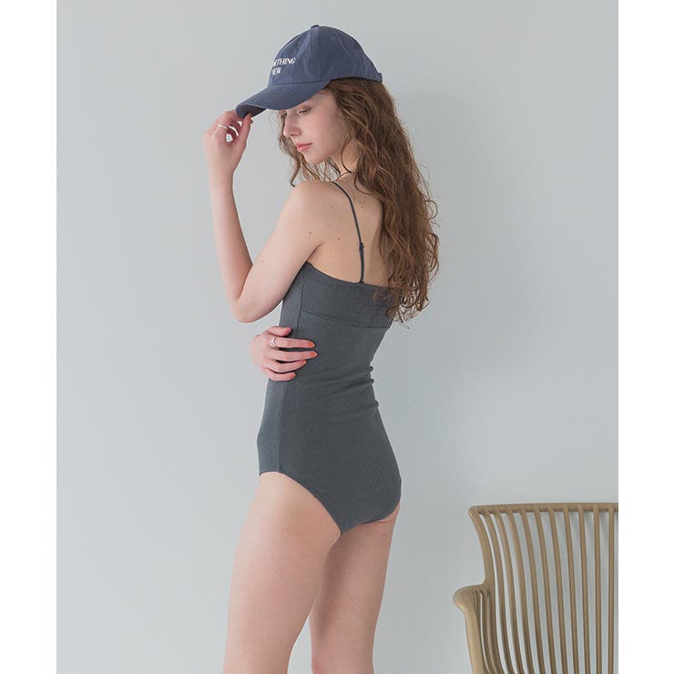 フロントホールデザインベアワンピース/水着【SEADRESS