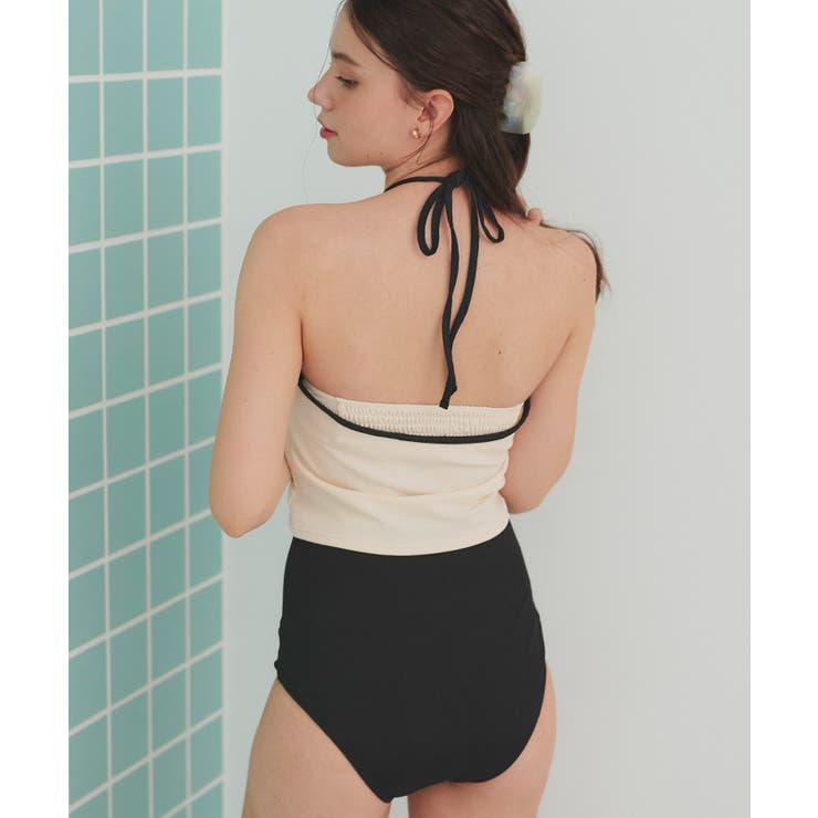 アメリカンスリーブトップス付ビキニ/セット水着【SEADRESS シードレス】 | titivate | 詳細画像16 