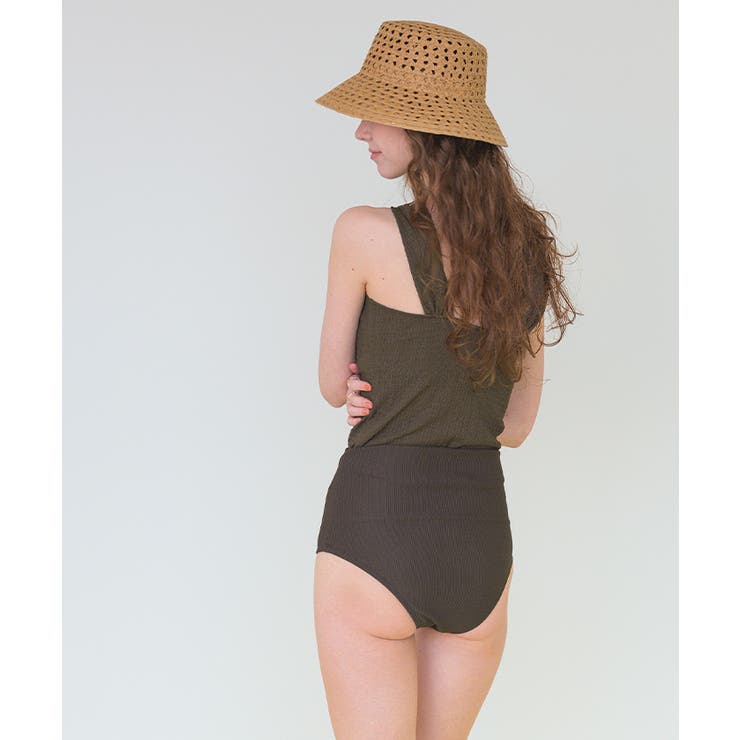 ツイストノースリーブハイウエストビキニ セット水着【SEADRESS シードレス… | titivate | 詳細画像23 